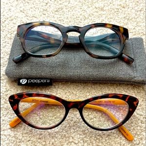 Peepers Readers + 1.50 and Betsy Johnson +2.00